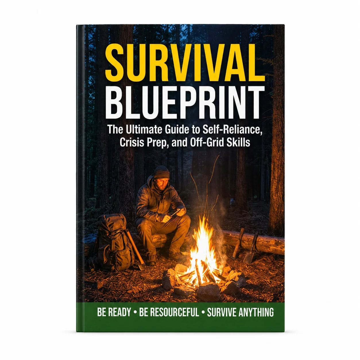 Survival Blueprint A5 Guide Crisis Prep Off-grid Skills Handbook
