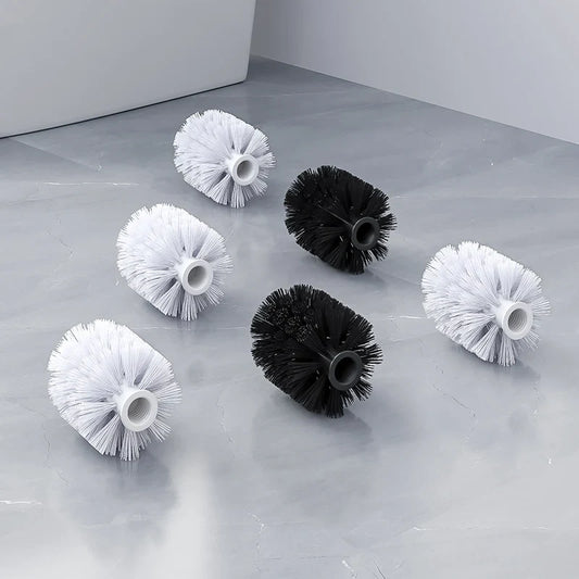 ONROSY Replacement Toilet Brush Head White & Black | 1 PC Toilet Brush Head Oasis Select