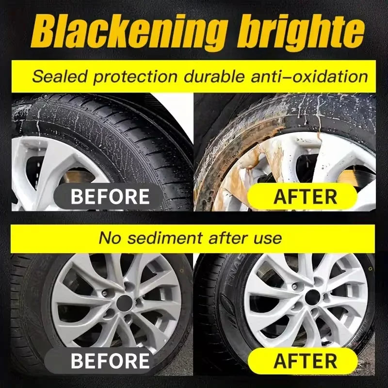 Plastic Repair Paste & Tire Shine | UV Protection 5-Min Fix