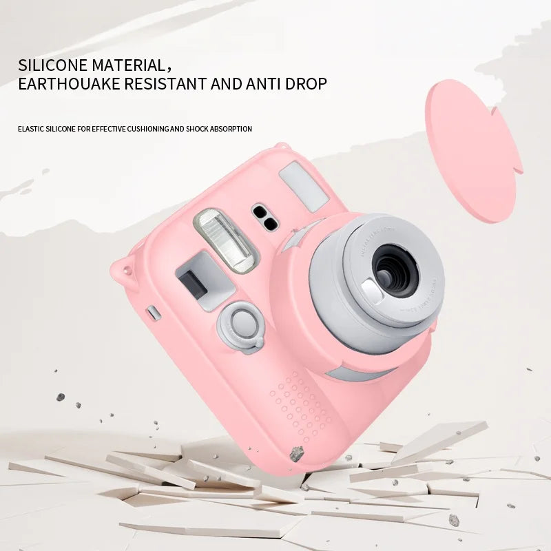 Silicone Protective Case Back Cover Design For The Instax Mini 13 Camera Provides All-Around Protection Against Shocks And Drops Peaceful Pleasures Health and Wellness