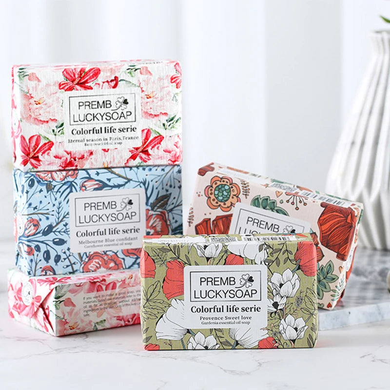 Aroma essential oil cleansing soap, handmade soap, suitable for face washing, hand washing, shaving, companion gift, etc. Peaceful Pleasures Health and Wellness