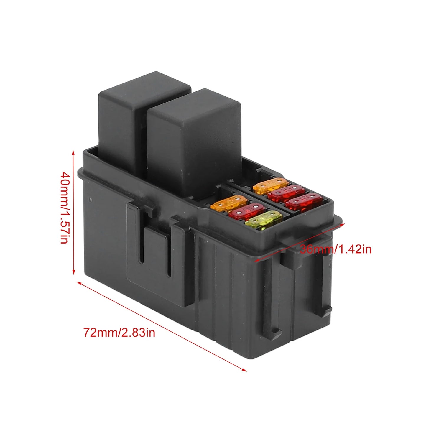 Relay Box with 12VDC 30A 5 Pin Relays and 5A 10A 20A for Car Boat 12V Relay Box and Relay Box Peaceful Pleasures Health and Wellness