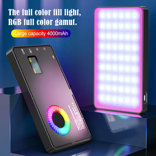 Mobile Led Light For Cell Phone Portable Led Light Portable Rechargeable Led Lamp Selfie Led Light Video Shooting Light RGB Peaceful Pleasures Health and Wellness M1 SE(1pcs) China Mainland