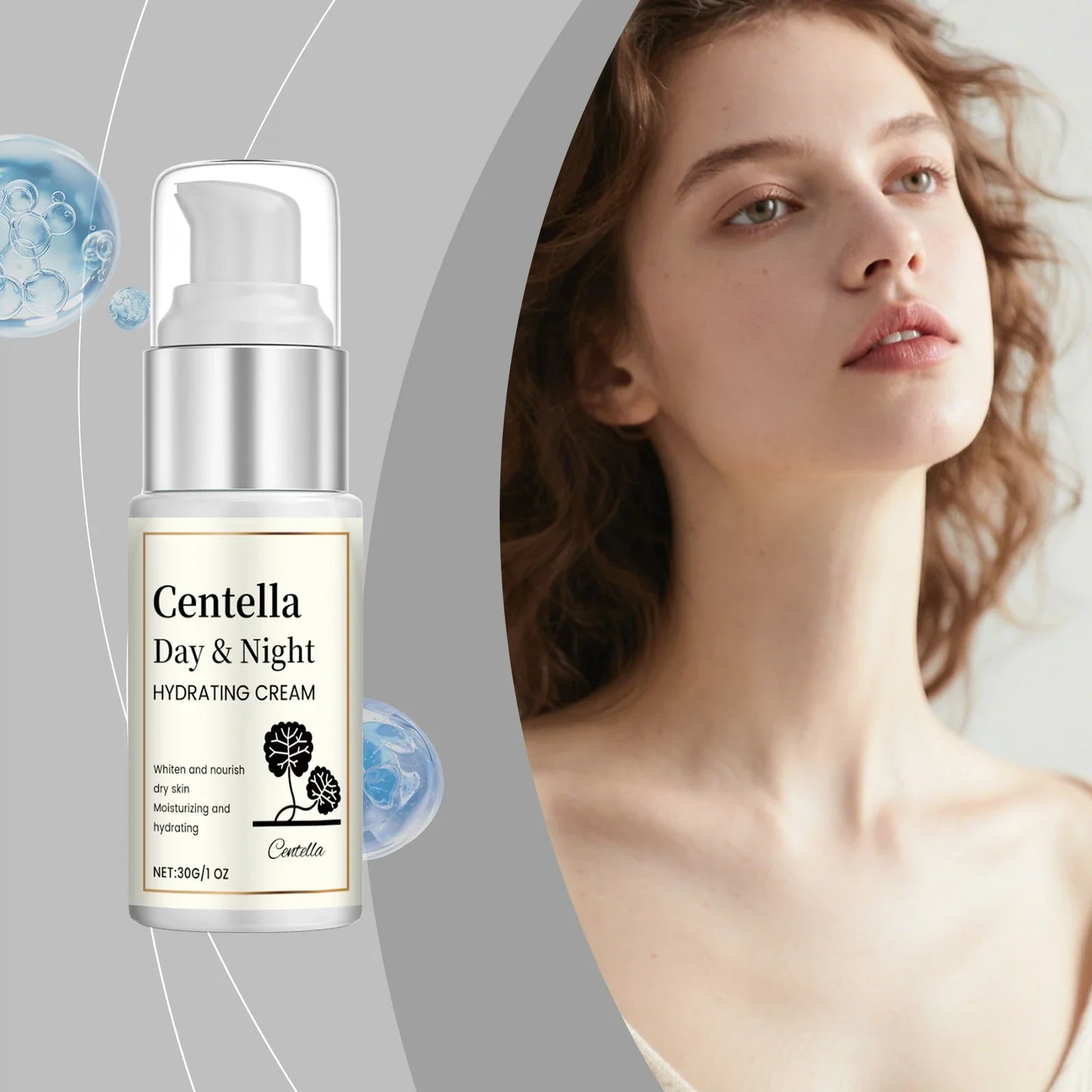 Day & Night Oil-Free Hydrating Cream – All Skin Types Moisturizer