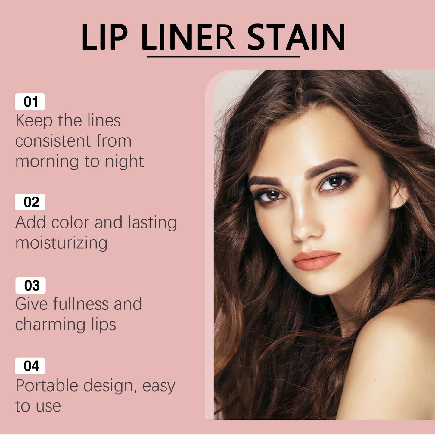 EELHOE Peel Off Lip Liner Tattoo for All Skin Tones Peaceful Pleasures Health and Wellness