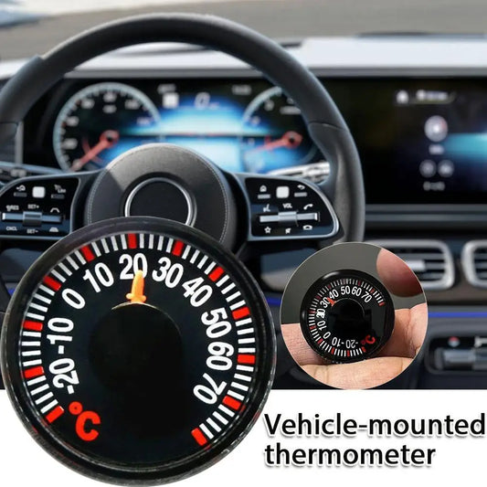 Mini Car Thermometer Hygrometer Portable Waterproof Vehicle Temperature Humidity Meter Auto Accessories Peaceful Pleasures Health and Wellness