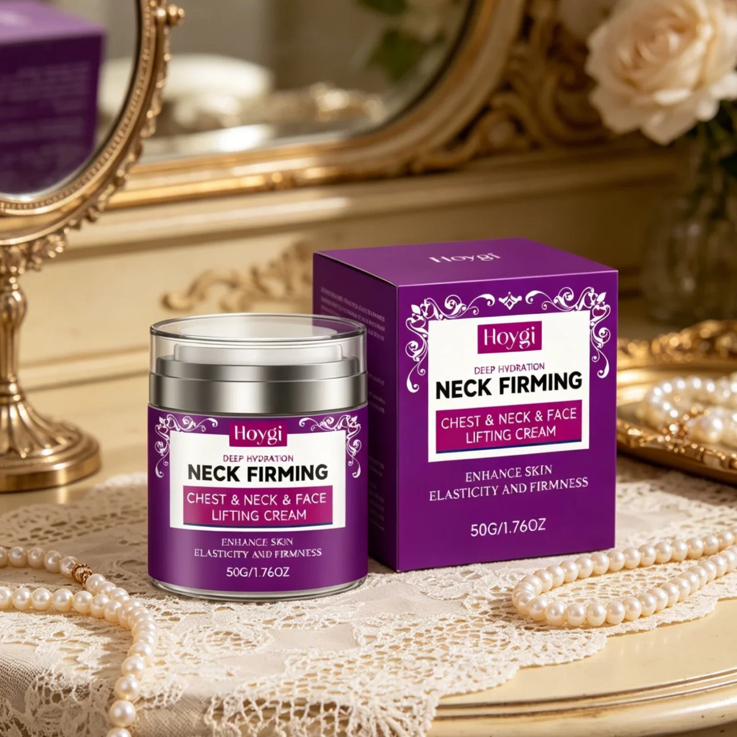 Hoygi Neck Firming Cream – Anti-Aging Lift & Moisturizer 50g