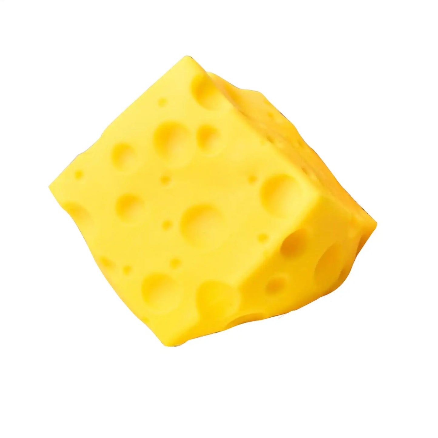 Squishy Cheese Cube Fidget Toy – Slow Rebound Stress Relief