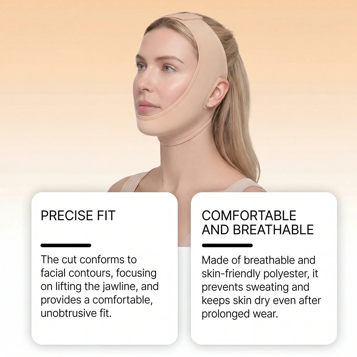 V-Shape Face Slimming Strap | Adjustable Jawline Sculptor