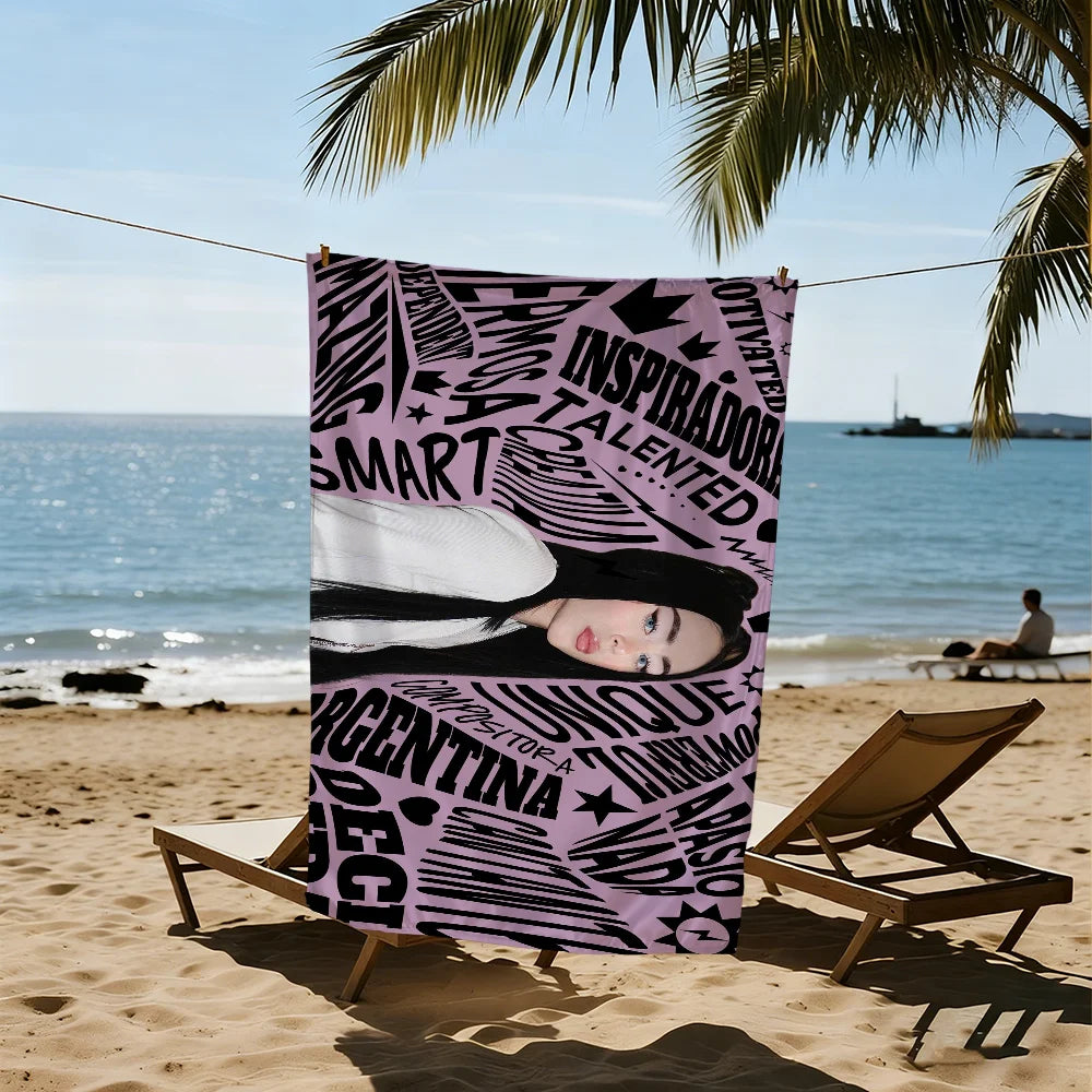 Nicki Nicole Quick-Dry Beach Towel | Soft Microfiber Pool Towel Quick-Dry Beach Towel Peaceful Pleasures Health and Wellness