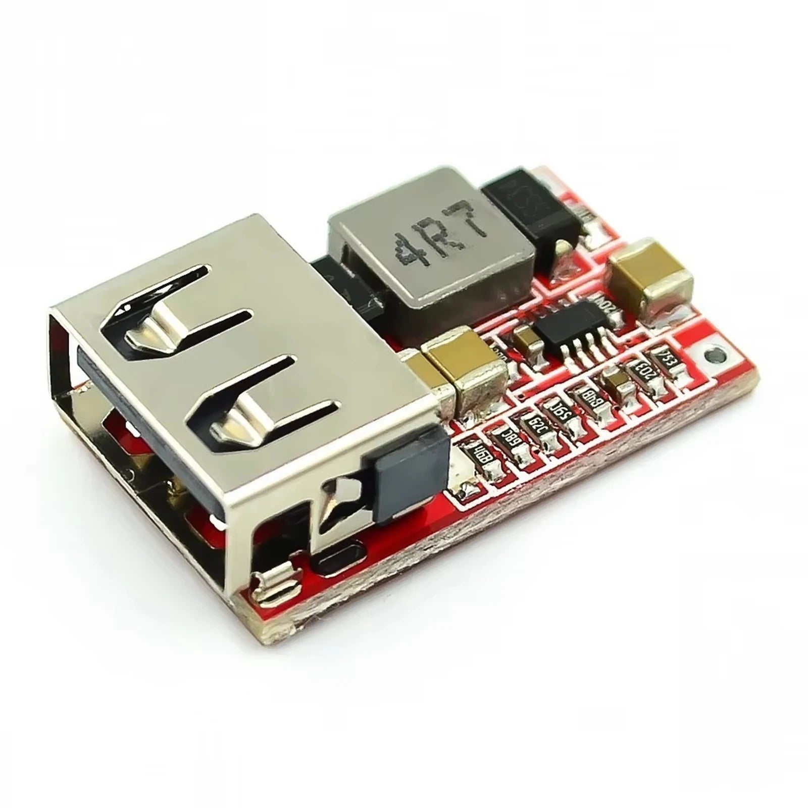 DC-DC Step-Down Module USB-A 6-24V To 5V3A USB Step Down Module Output Charger Steps Downed Power Modules for Voltage Regulation Peaceful Pleasures Health and Wellness