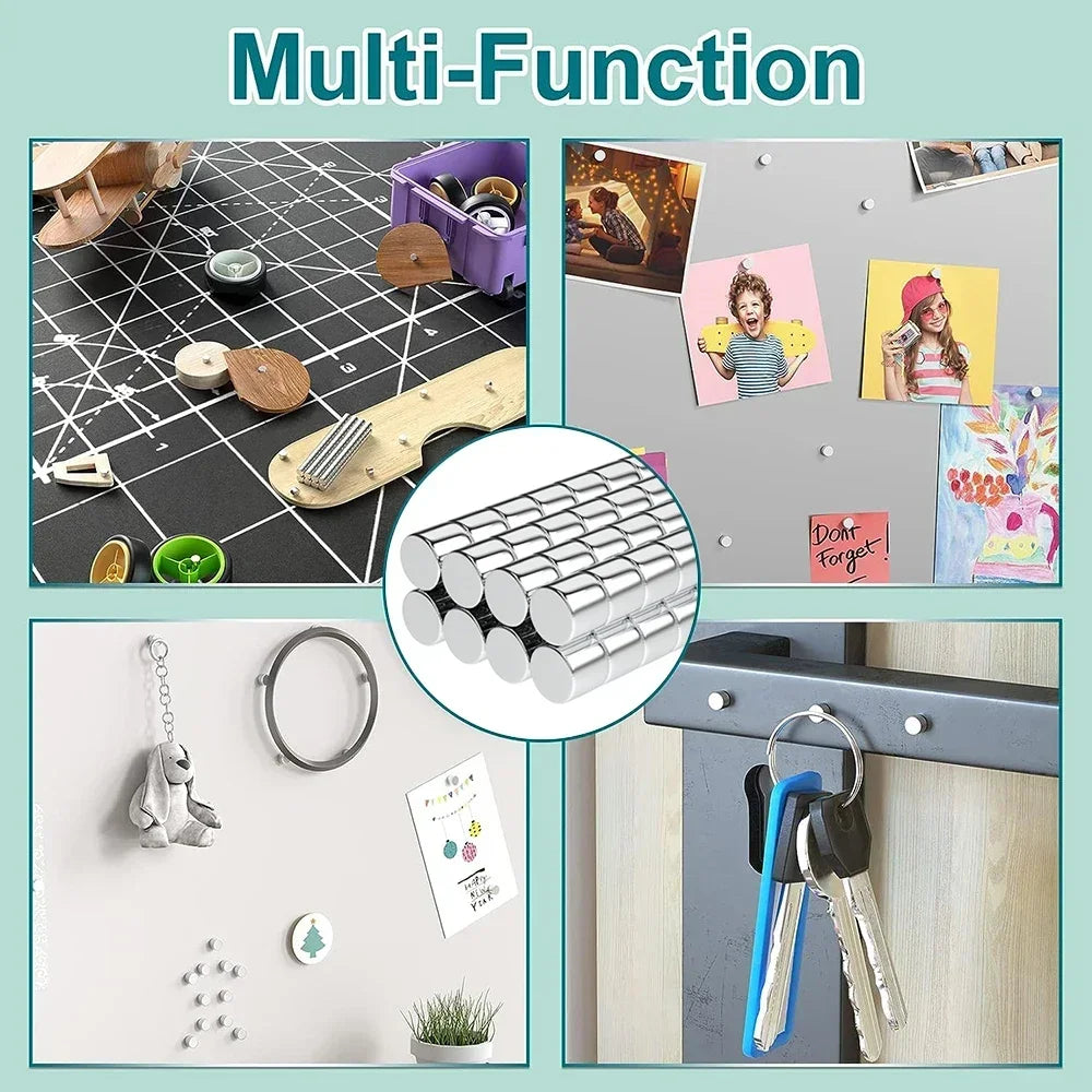 40/200pcs 3x3mm Fridge Magnets for Fridge Office Peaceful Pleasures Health and Wellness