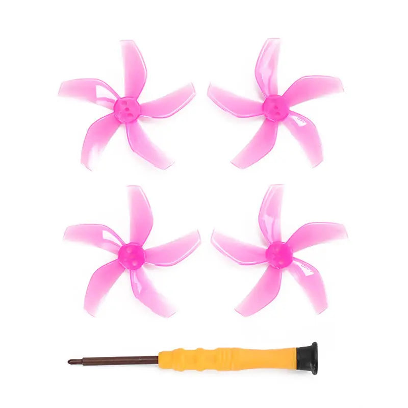 Good Performance And Durability For DJI NEO 2 Propellers Colorful 5-Blade Paddles Multi-Color Matching Multi-Color Mix And Match Peaceful Pleasures Health and Wellness 2 pairs pink