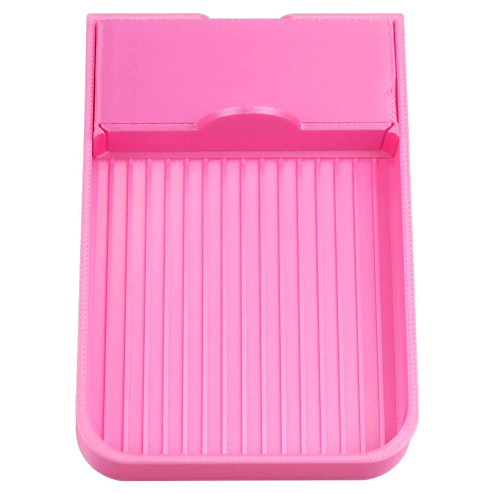 Diamond Painting Tray Organizer with Storage Box Diamond Painting Storage Container Tray Rhinestone Dot Tools for DIY Art Craft Peaceful Pleasures Health and Wellness Pink