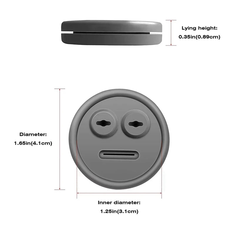 Y51A-Thermometer Probe Washer Food Grade Rubber Grill Probe Washer Cookware Accessories For Weber Smoker Grill Peaceful Pleasures Health and Wellness