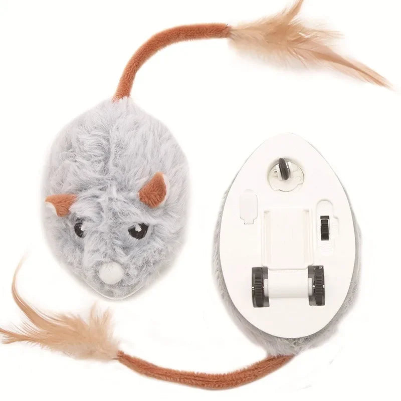 Automatic Electric Mouse Cat Toy – Interactive Self-Moving Toy