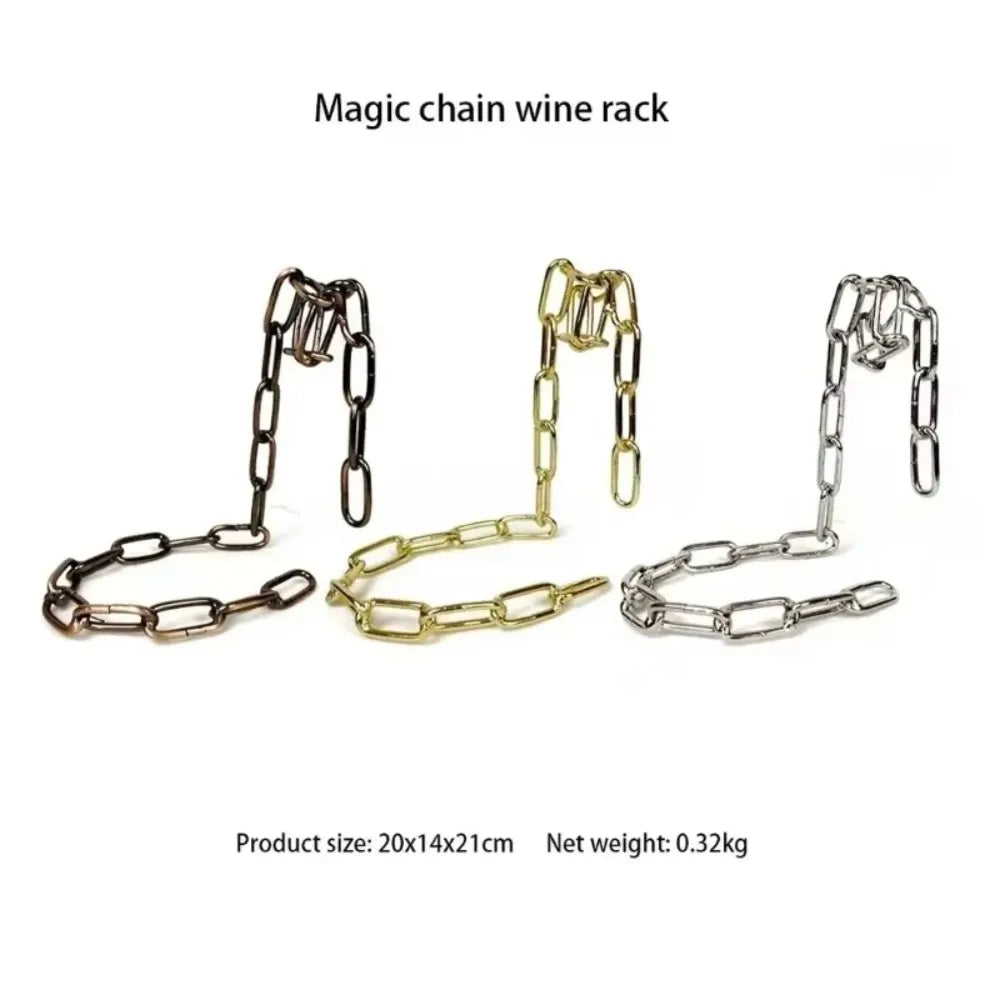 Snake Wine Bottle Holder | Wrought Iron Suspended Ornament