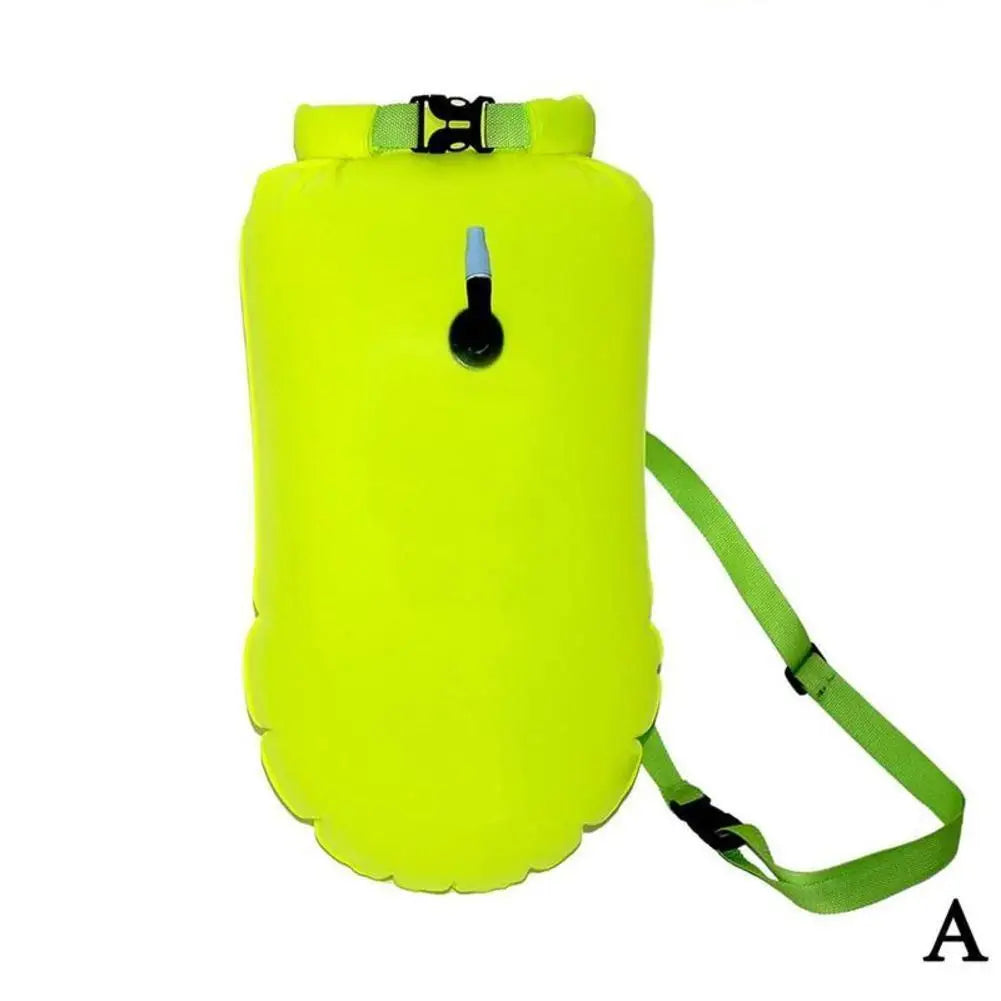 Open Water Swim Buoy Float | Dry Bag & Adjustable Waist Belt