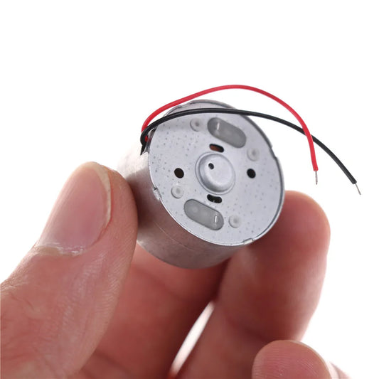 New DC 1.5V 3V 5V 6V 6600RPM Micro RF-300C Solar Power Motor Small Round Toy Motor Peaceful Pleasures Health and Wellness 1 0