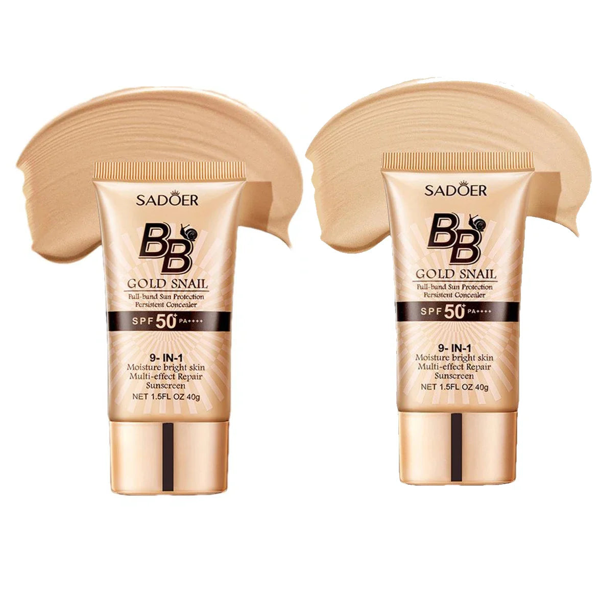 Hydrating Gold BB Cream – Full Coverage Foundation & Concealer