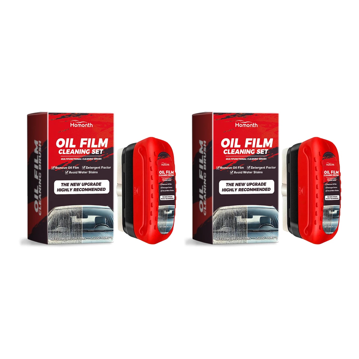 Homonth Car Windshield Oil Film Remover & Glass Coating Kit