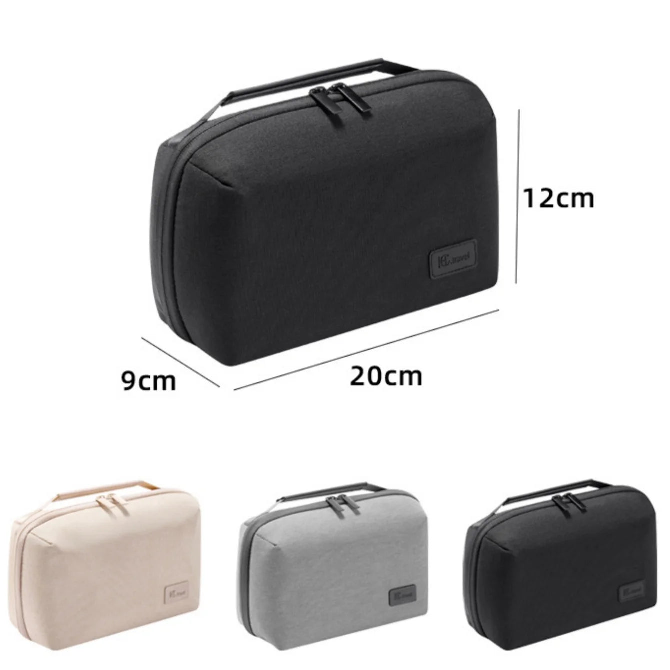 Water Resistant Electronics Organizer Travel Bag | Cable Pouch