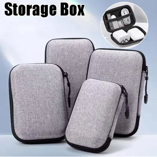 Electronics Organizer Pouch for Cables, Chargers & Headphones Electronics Storage Pouch Peaceful Pleasures Health and Wellness