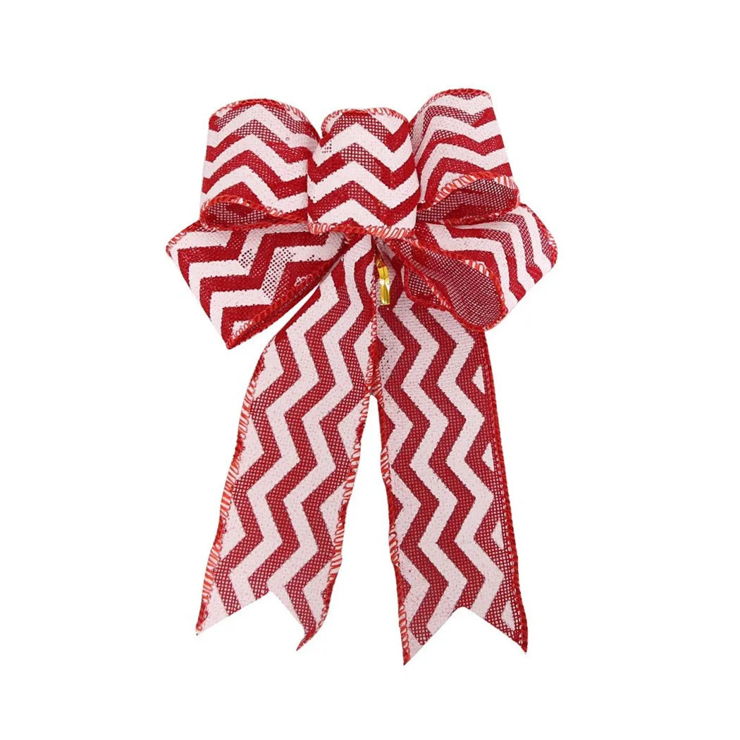 Cloth Bowknot Ribbon – Christmas Tree & Holiday Decor