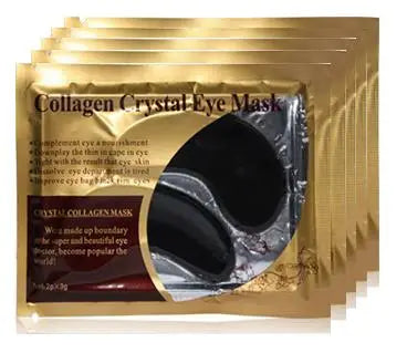 BIOAOUA Gold Collagen Eye Patches – 10 Pairs Anti-Dark Circles
