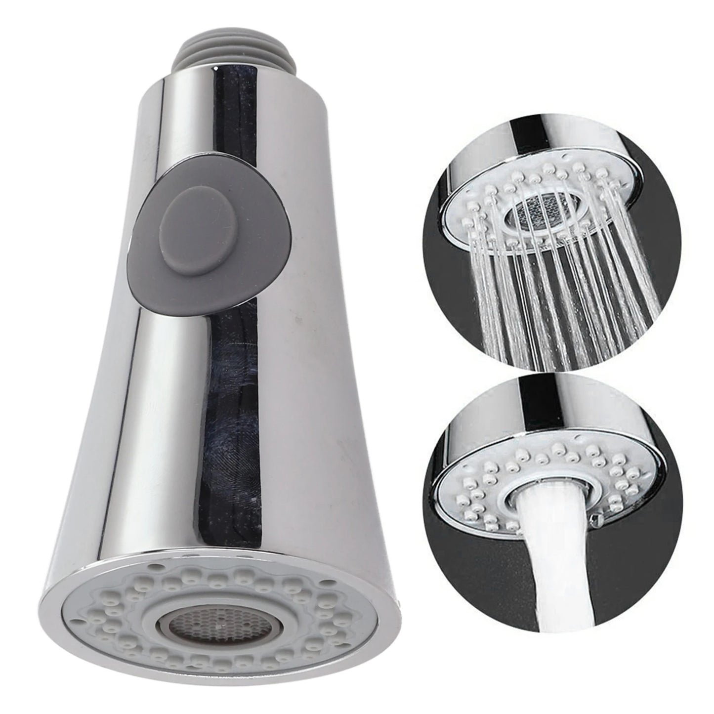 Kitchen Pull Out Faucet Sprayer Nozzle G1 2 Water Saving Shower Spray
