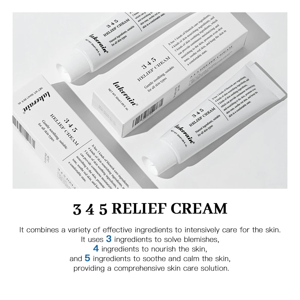 345 Soothing Cream | Daily Face Moisturizer | Spot Treatment || For All Skin Types Peaceful Pleasures Health and Wellness