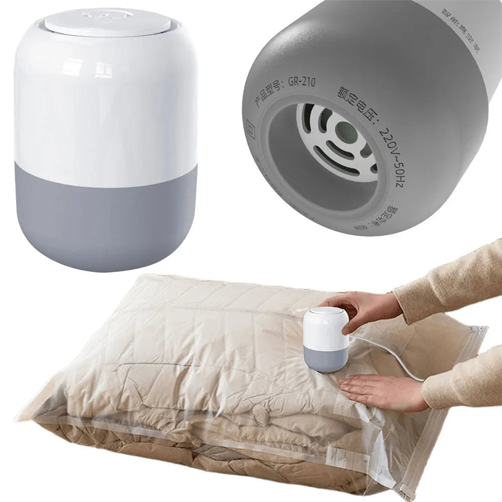 Mini Electric Vacuum Pump for Space Saver Storage Bags
