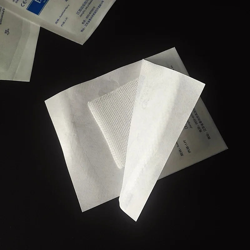 10Pcs/20Pcs/30Pcs Disposable Independently Packaged Medical Absorbent Gauze Sheets Absorbent Cotton Dressings Wound Treatment Peaceful Pleasures Health and Wellness