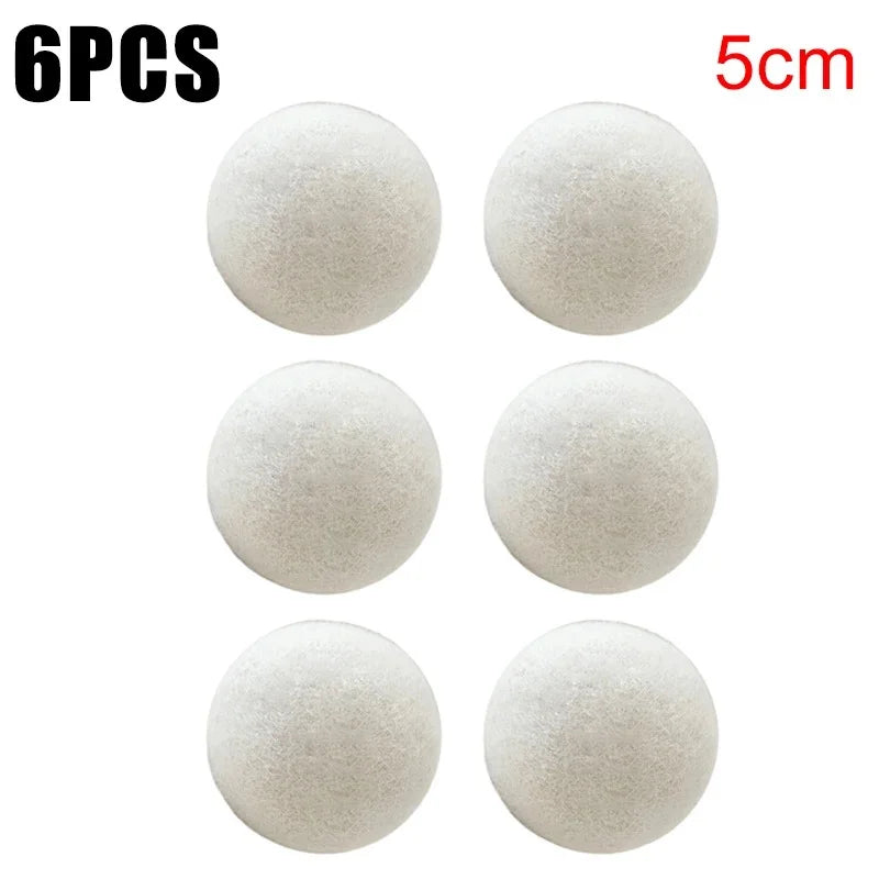 Reusable Wool Dryer Balls & Laundry Lint Catcher | 1000 Uses
