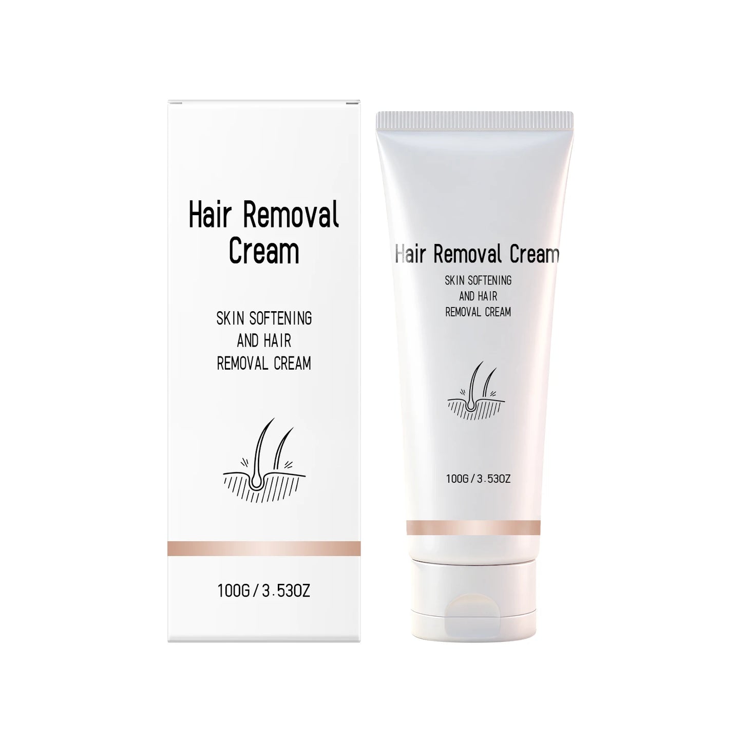 Painless Hair Removal Cream for Sensitive Skin | Body & Private Areas
