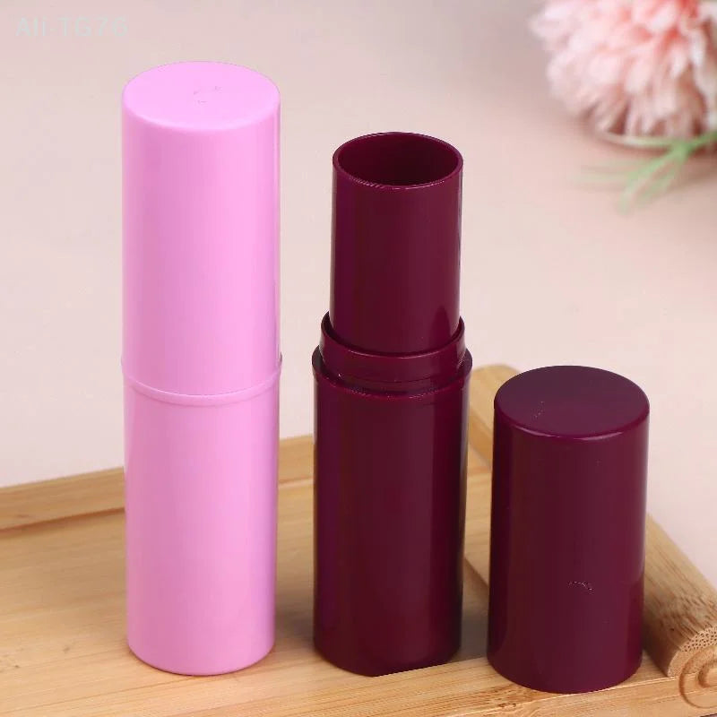 10g Empty Rotatable Lip Balm Tube | Purple Refillable Container