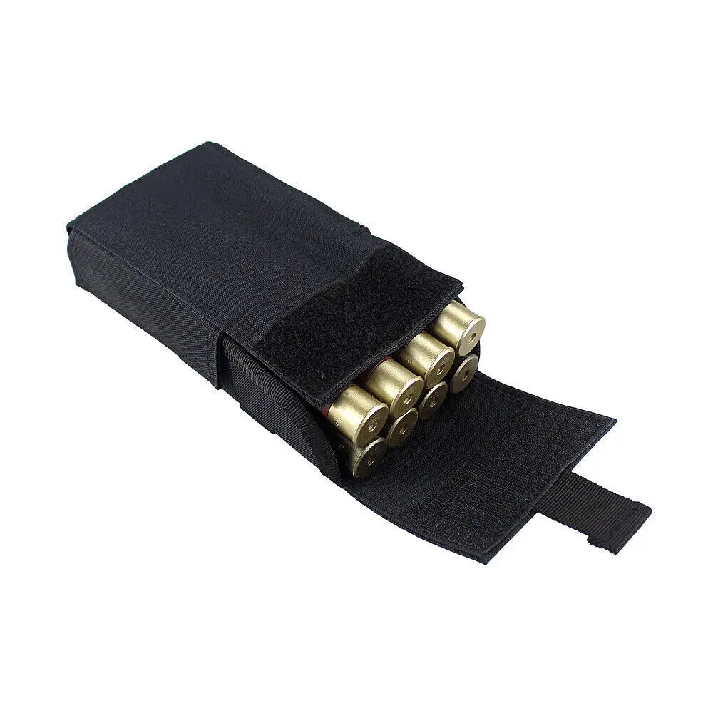 Hunting 25 Round Shell Pouch 12 Gauge 12GA Shotgun Reload Molle Holder Outdoor Hunting Magazine Pouches CS Field Bullet Bags Peaceful Pleasures Health and Wellness