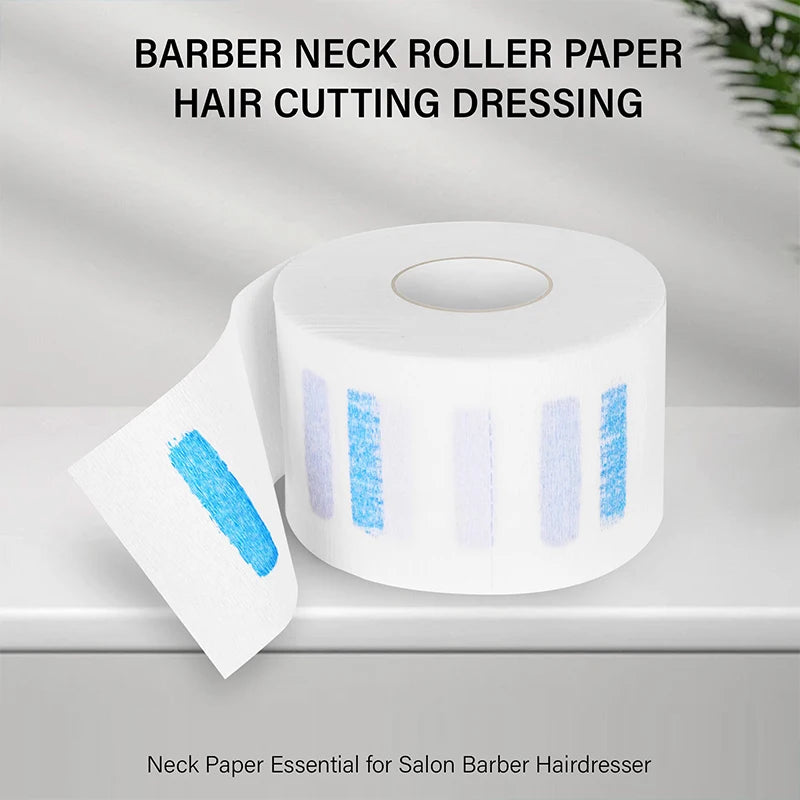 Disposable Barber Neck Strips – Stretchy Salon Hairdressing Tool