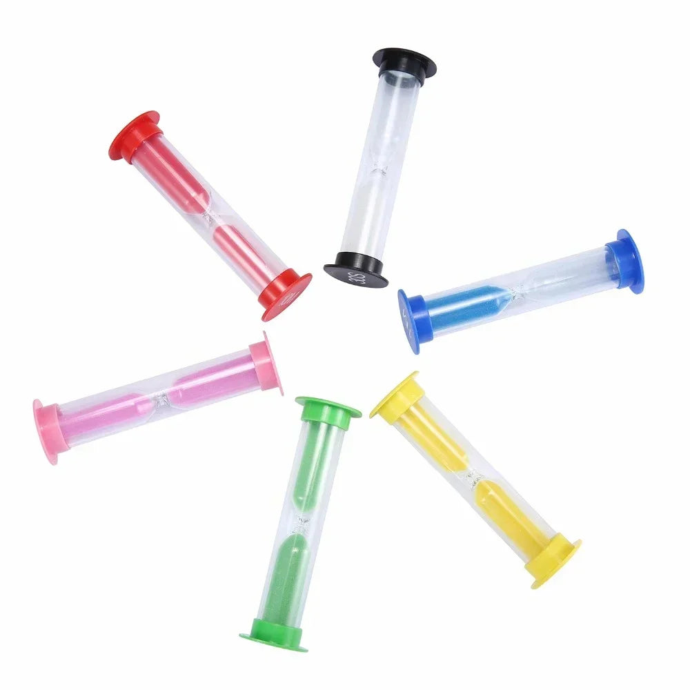 Sand Meter 30 Seconds Hourglass 1 Minute Clock Watch 2 Minutes Decoration Home Offers and Free Shipping Home Clearance Plastic Peaceful Pleasures Health and Wellness