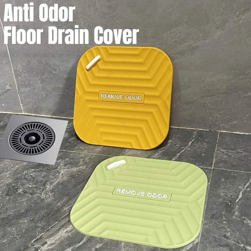 Silicone Anti Odor Floor Drain Deodorant Pad Toilet Pad Bathroom Anti Odor Sewer Deodorant Cover Water Stopper Bathroom Products Peaceful Pleasures Health and Wellness