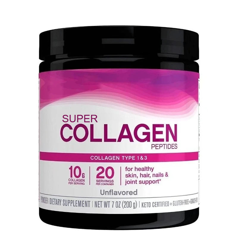 Unflavored Collagen Peptides Powder | 10g Protein, 20 Servings