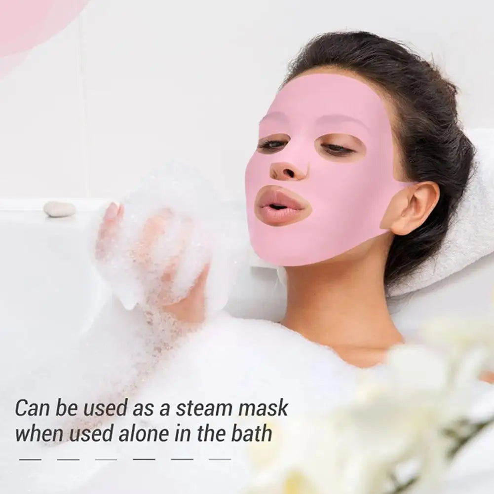 Reusable Silicone Face Mask Cover – Moisturizing & Firming