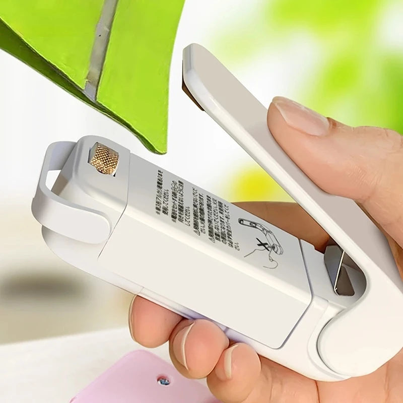 Mini Handheld Heat Bag Sealer | Thermal Plastic Food Bag Machine