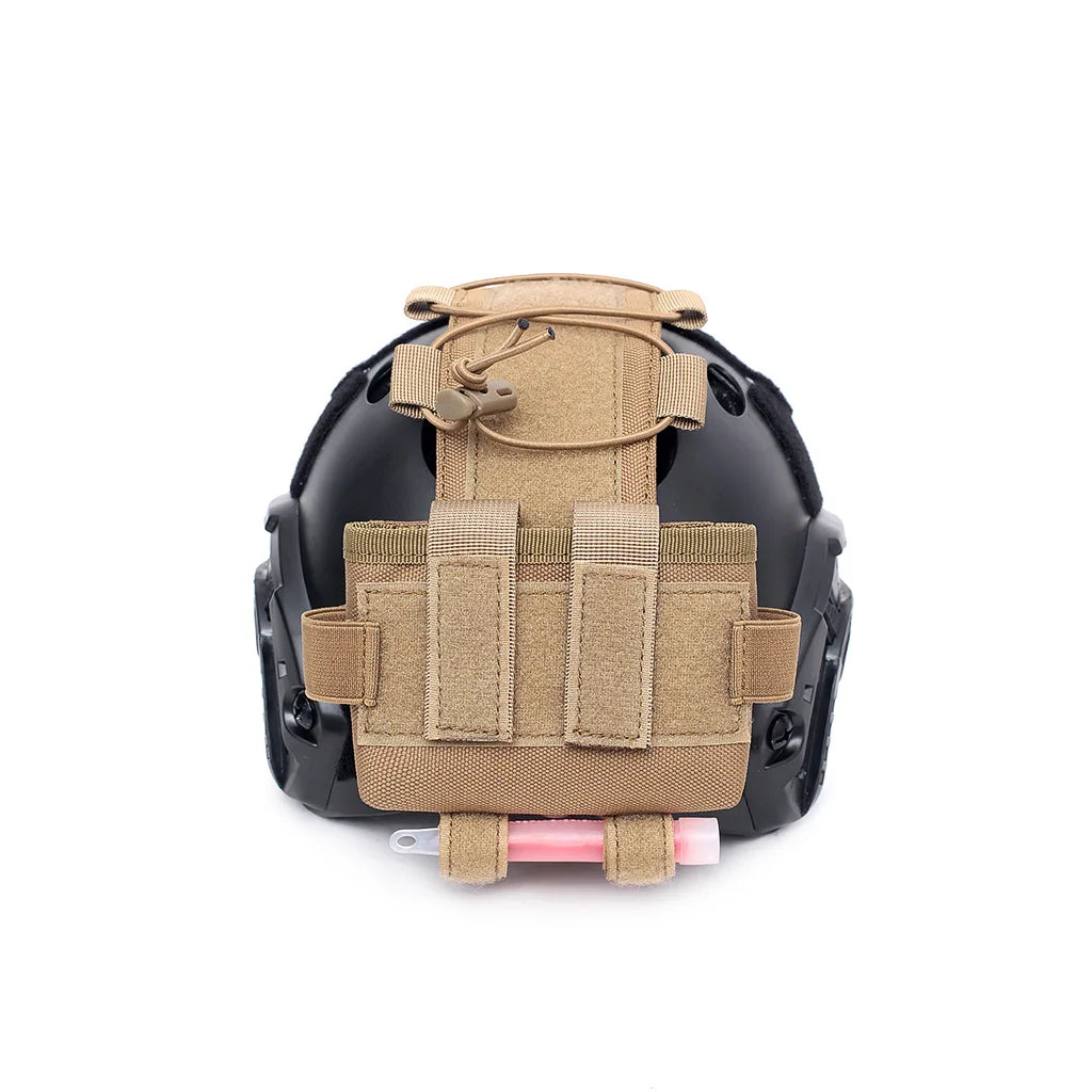 Tactical Helmet Battery Pouch MK2 Battery Pack Accessory Helmet Counterweight Pack Airsoft Hunting FAST Helmet Accessories ﻿ Peaceful Pleasures Health and Wellness