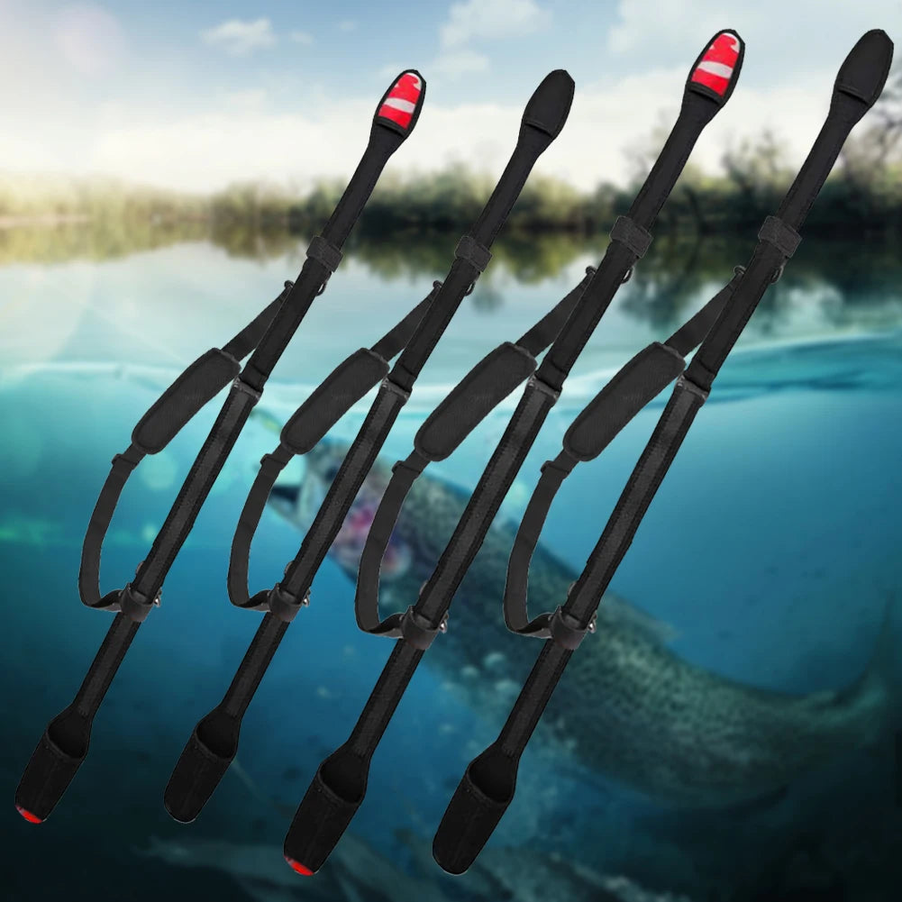 Adjustable Fishing Rod Protective Bag & Carry Strap