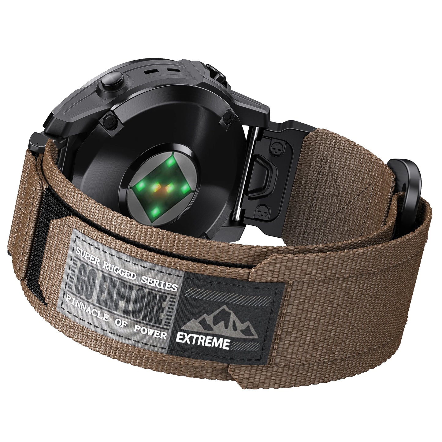 22mm 26mm QuickFit Nylon Watch Band for Garmin Fenix 7 6 5X
