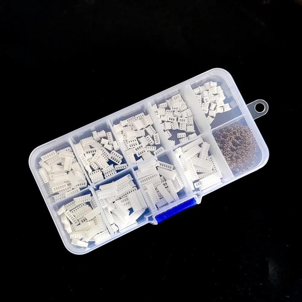 JST 1.25 Housing Connectors and Crimp Terminal kit Connectors Plugs 1.25mm Pitch for Pixhawk 2.4.8 Drone Flight Controller Peaceful Pleasures Health and Wellness