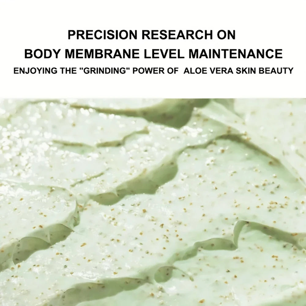 SUYARUN Aloe Vera Body Scrub – Hydrating Exfoliator for Smooth Skin