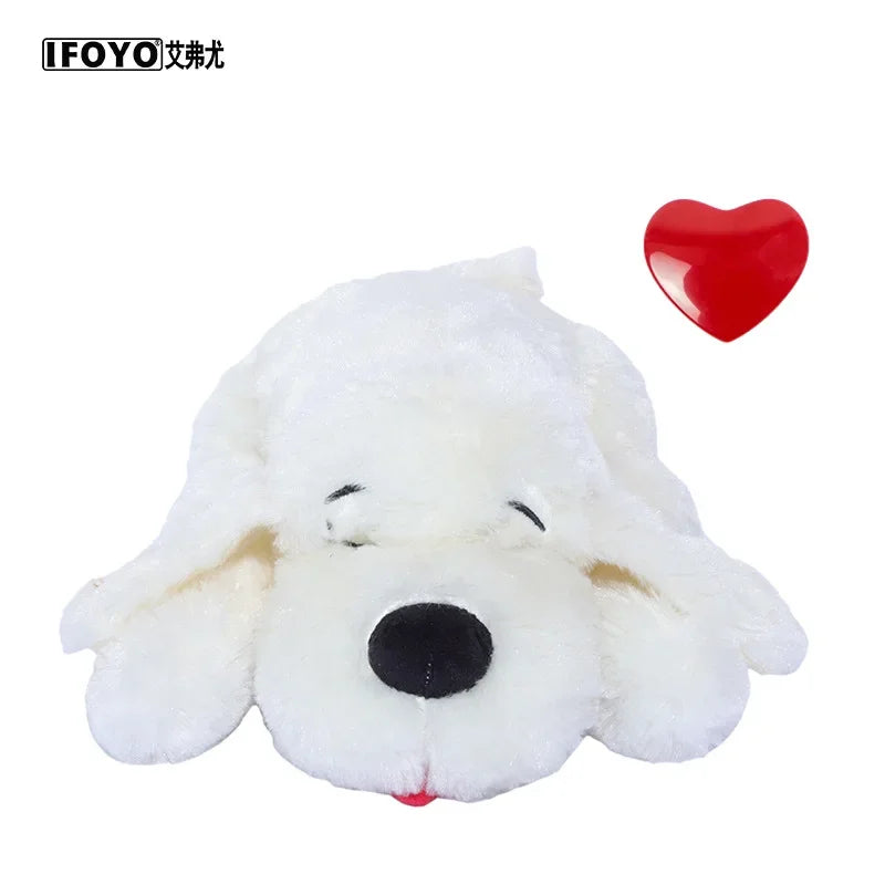 IFOYO Heartbeat Dog Snuggle Toy – Calming Plush Sleep Doll