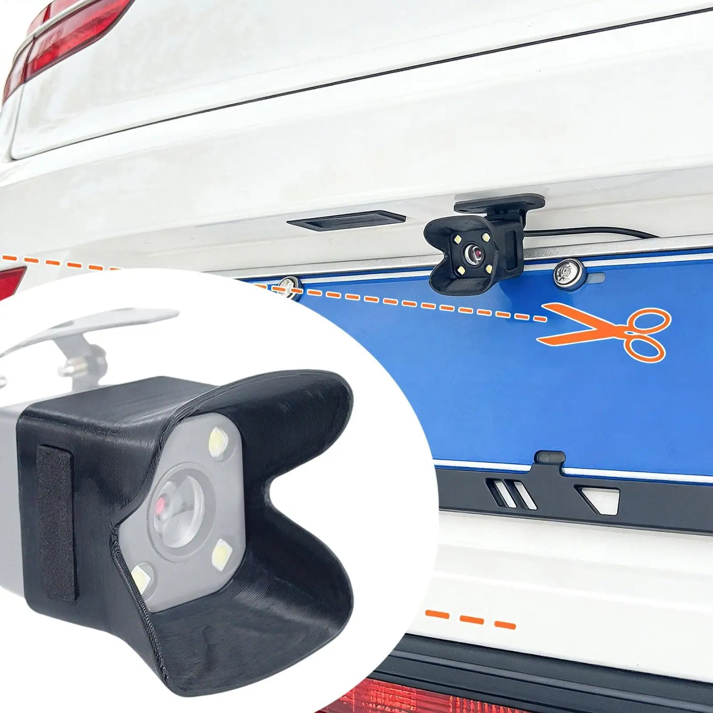 Silicone Backup Camera Rain Cover – Universal Waterproof Shield